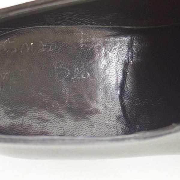 極上★(伊)エンツォボナフェ SIZE 39【ビームス別注★ハンドソーンウェルテッド製法/九分仕立て】黒/ボナフェ/Enzo Bonafe★d545