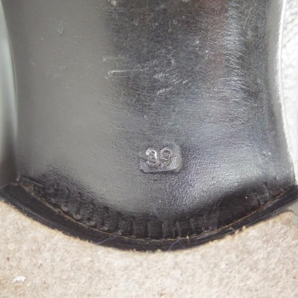 極上★(伊)エンツォボナフェ SIZE 39【ビームス別注★ハンドソーンウェルテッド製法/九分仕立て】黒/ボナフェ/Enzo Bonafe★d545