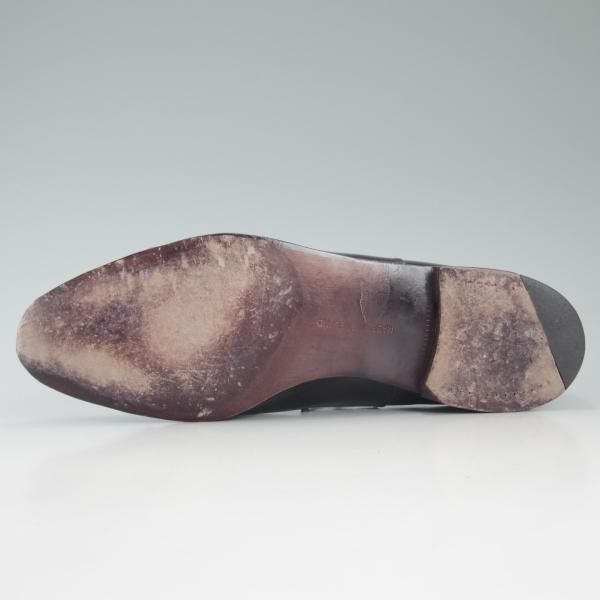 極上★(英)テクニック製 8E【貴重★BARNEYS NEWYORK別注/英国製ライン】パテント/黒/メンズ/靴/シューズ/バーニーズNY/technic★d546