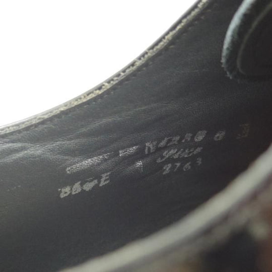 極上★(英)テクニック製 8E【貴重★BARNEYS NEWYORK別注/英国製ライン】パテント/黒/メンズ/靴/シューズ/バーニーズNY/technic★d546