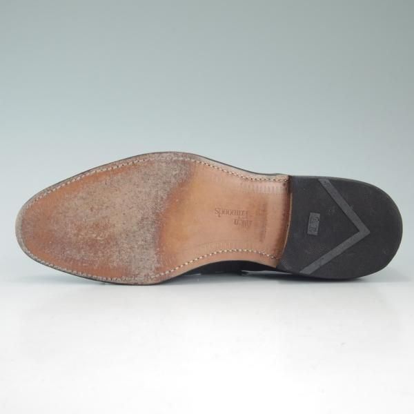 美品★(米)アレンエドモンズ 7C【定価￥74,520★パークアベニュー/Park Avenue】ストレートチップ/カーフ/黒/メンズ/ALLEN EDMONDS★d547