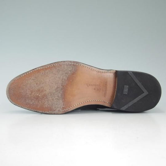 美品★(米)アレンエドモンズ 7C【定価￥74,520★パークアベニュー/Park Avenue】ストレートチップ/カーフ/黒/メンズ/ALLEN EDMONDS★d547