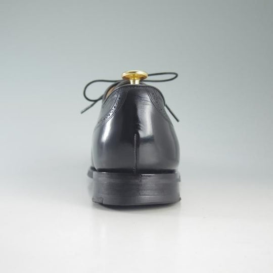 極上★チャーチ 80G/UK8【★Burton/108ラスト/FLEX CONSTRUCTION】バートン/フルブローグ/カーフ/黒/メンズ/Church's★d550