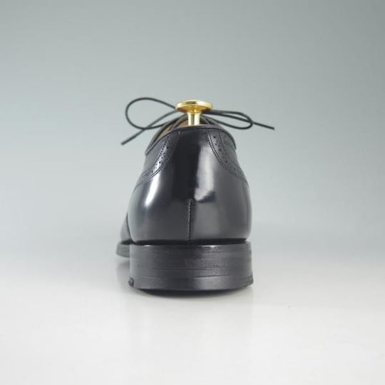 極上★チャーチ 80G/UK8【★Burton/108ラスト/FLEX CONSTRUCTION】バートン/フルブローグ/カーフ/黒/メンズ/Church's★d550