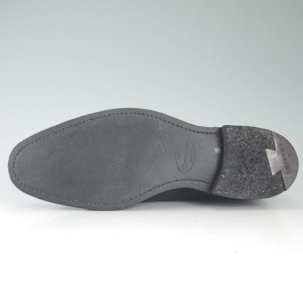 極上★チャーチ 80G/UK8【★Burton/108ラスト/FLEX CONSTRUCTION】バートン/フルブローグ/カーフ/黒/メンズ/Church's★d550