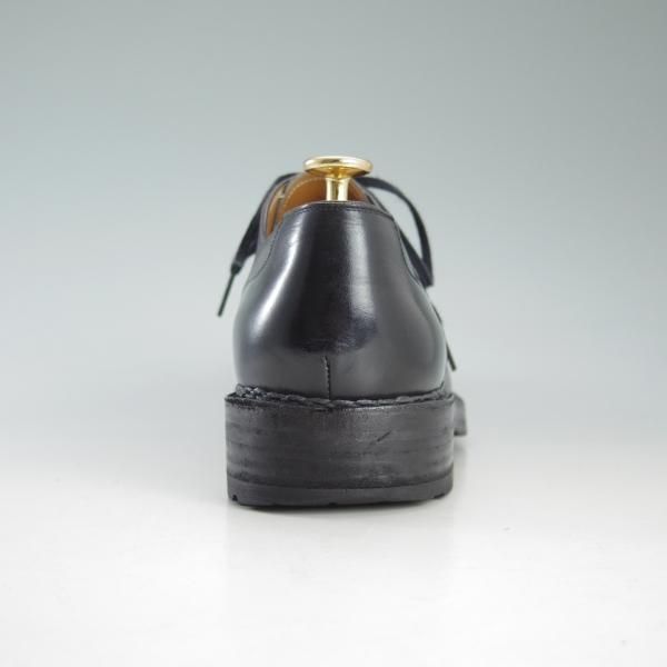 極上★(伊)F.LLI ジャコメッティ SIZE 41【定価10万円以上★ノルベジェーゼ製法/Uチップ】カーフ/黒/メンズ/靴/Giacometti★d560