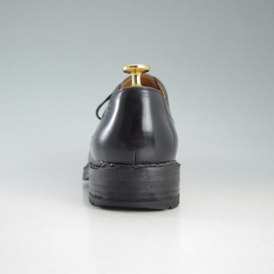 極上★(伊)F.LLI ジャコメッティ SIZE 41【定価10万円以上★ノルベジェーゼ製法/Uチップ】カーフ/黒/メンズ/靴/Giacometti★d560