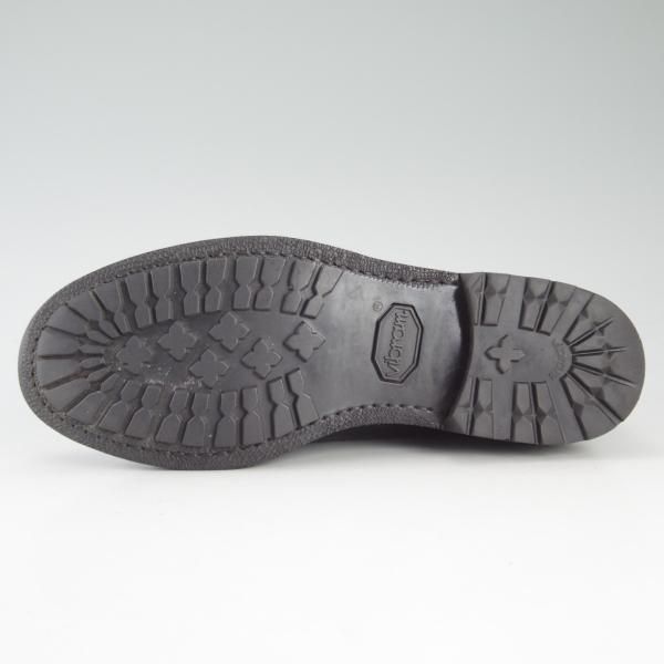 極上★(伊)F.LLI ジャコメッティ SIZE 41【定価10万円以上★ノルベジェーゼ製法/Uチップ】カーフ/黒/メンズ/靴/Giacometti★d560