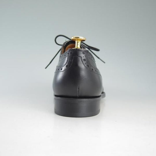 未使用★(英)グレンソン 8F【★フルブローグ/BATH】22356-01/カーフ/黒/メンズ/GRENSON★d565