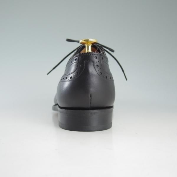 未使用★(英)グレンソン 8F【★フルブローグ/BATH】22356-01/カーフ/黒/メンズ/GRENSON★d565