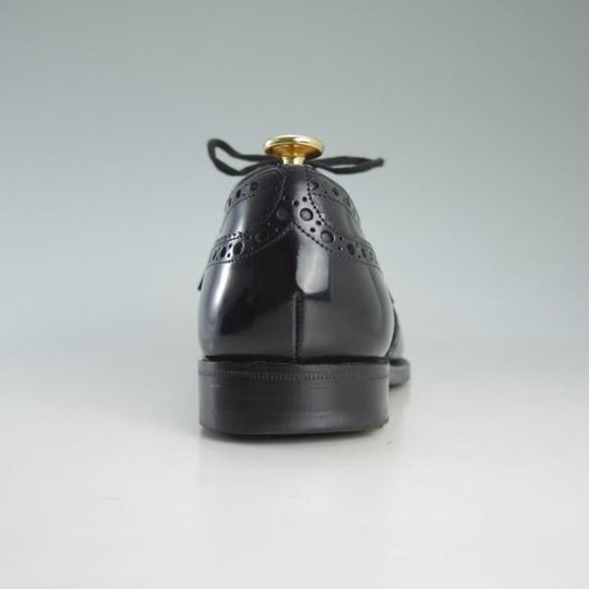 極上★チャーチ 60F/UK6【貴重★73ラスト/バーウッド似寄りモデル】BRISBANE/ポリッシュドバインダーカーフ/黒/メンズ/Church's★d568