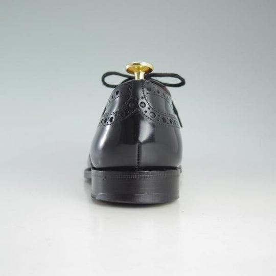 極上★チャーチ 60F/UK6【貴重★73ラスト/バーウッド似寄りモデル】BRISBANE/ポリッシュドバインダーカーフ/黒/メンズ/Church's★d568