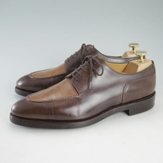 美品★ジョンロブ 7E【限定仕様★CHAMBORD2/シャンボード/8695ラスト】ミスティカーフ/パリジャンブラウン/濃茶/Uチップ/JOHN LOBB★d570