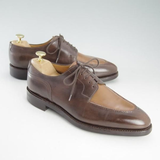 美品★ジョンロブ 7E【限定仕様★CHAMBORD2/シャンボード/8695ラスト】ミスティカーフ/パリジャンブラウン/濃茶/Uチップ/JOHN LOBB★d570