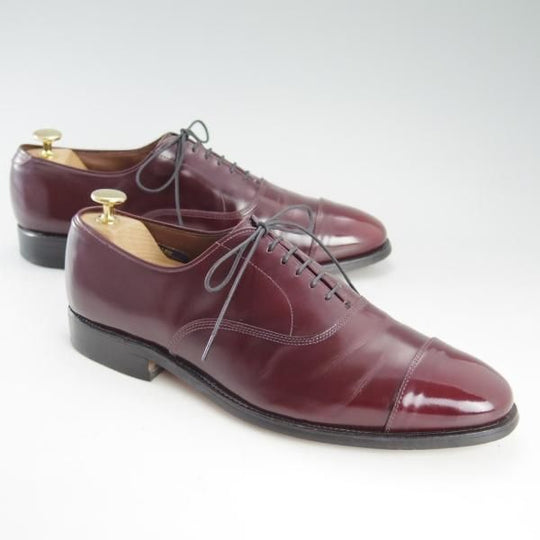 極上★(米)アレンエドモンズ 9C【定価￥74,520-★パークアベニュー/Park Avenue】ストレートチップ/ポリッシュレザーALLEN EDMONDS★d572
