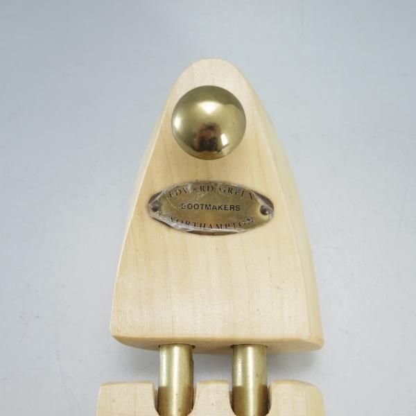 極上★エドワードグリーン UK8.5【★純正シューツリー/32ラスト】木製シューキーパー/メンズ/EDWARD GREEN★d573