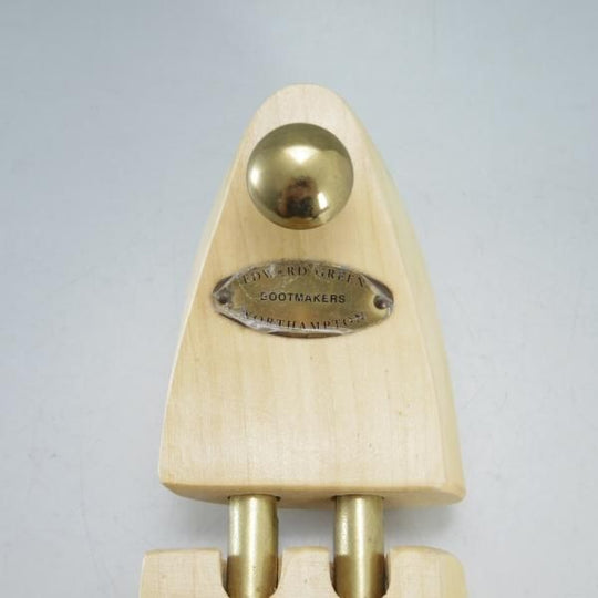 極上★エドワードグリーン UK8.5【★純正シューツリー/32ラスト】木製シューキーパー/メンズ/EDWARD GREEN★d573