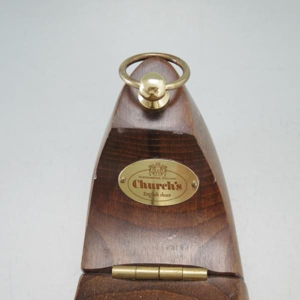 極上★チャーチ 9F【貴重★137コレクション/純正シューツリー】木製シューキーパー/メンズ/Church's★d575
