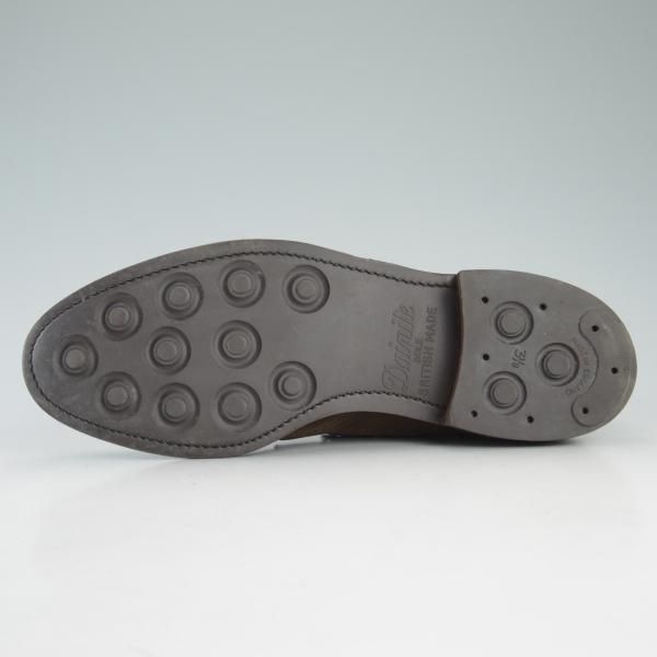 美品★ロイドフットウェア 5.5E【ダイナイトソール仕様★(英)BARKER製】チャッカブーツ/スエード/茶/バーカー/Lloyd Footwear★d580