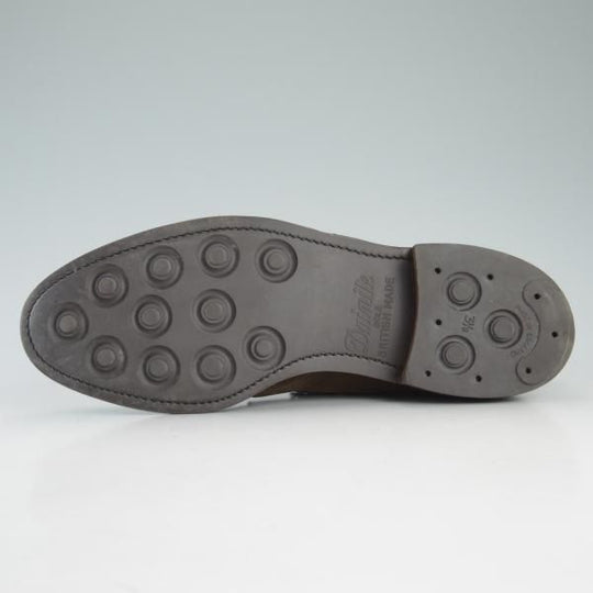 美品★ロイドフットウェア 5.5E【ダイナイトソール仕様★(英)BARKER製】チャッカブーツ/スエード/茶/バーカー/Lloyd Footwear★d580