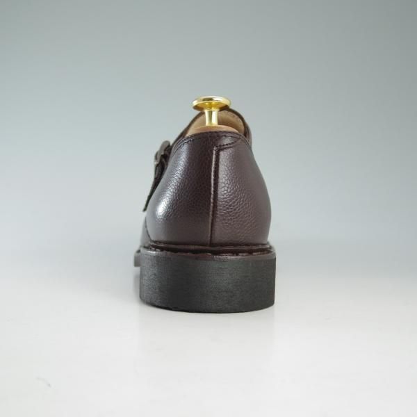 極美品★パラブーツ 6.5【定価￥70,200-★POE/ビームス別注/BEAMS】ダブルモンク/アクティブソール/グレイン/メンズ/Paraboot★d588