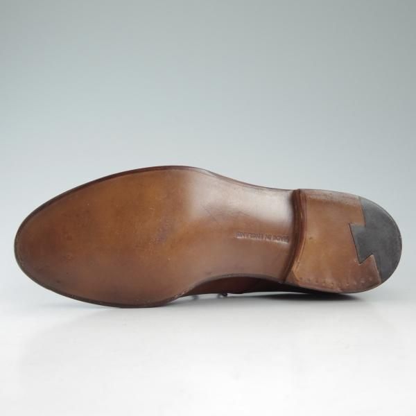 未使用★トリッカーズ SIZE 7【貴重★ドレスライン/Uチップ/5764-2】カーフ/茶/メンズ/シューズ/短靴/Tricker's★d591