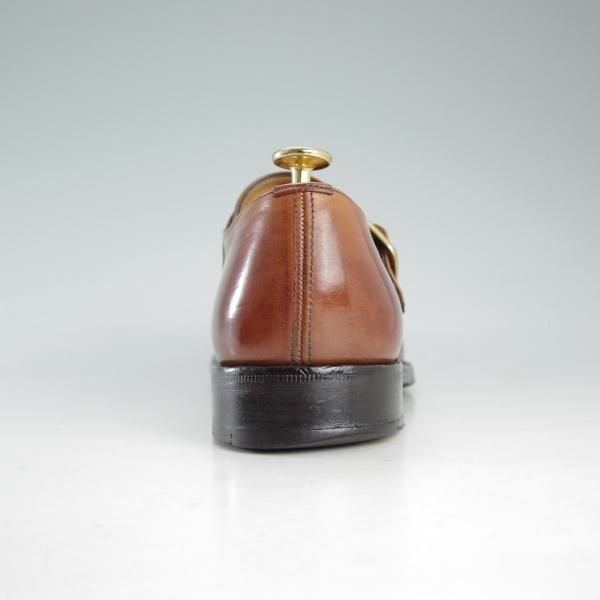 極上★チャーチ 60F/UK6【★ウェストバリー/WESTBURY/173ラスト】4都市ロゴ/ネバダカーフ/モンクストラップ/茶/メンズ/Church's★d595