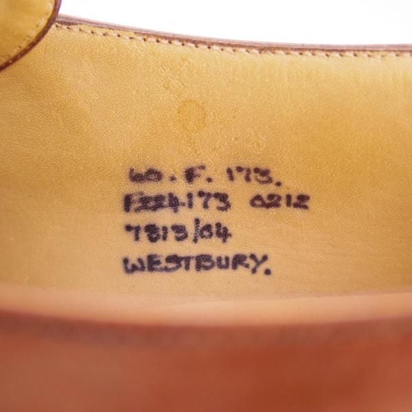 極上★チャーチ 60F/UK6【★ウェストバリー/WESTBURY/173ラスト】4都市ロゴ/ネバダカーフ/モンクストラップ/茶/メンズ/Church's★d595