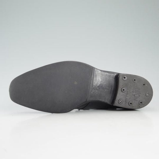 極上★クロケット&ジョーンズ 6E【★ハンドグレードライン/STANLEY】337ラスト/プレーントゥ/Vフロント/カーフ/黒/Crockett&Jones★d599