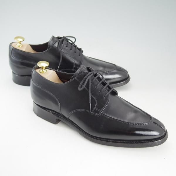 美品★(英)チーニー 6F【★トゥモローランド別注/TOMORROWLAND】3888ラスト/Uチップ/カーフ/黒/メンズ/シューズ/靴/CHEANEY★d602