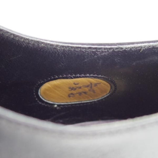 美品★(英)チーニー 6F【★トゥモローランド別注/TOMORROWLAND】3888ラスト/Uチップ/カーフ/黒/メンズ/シューズ/靴/CHEANEY★d602