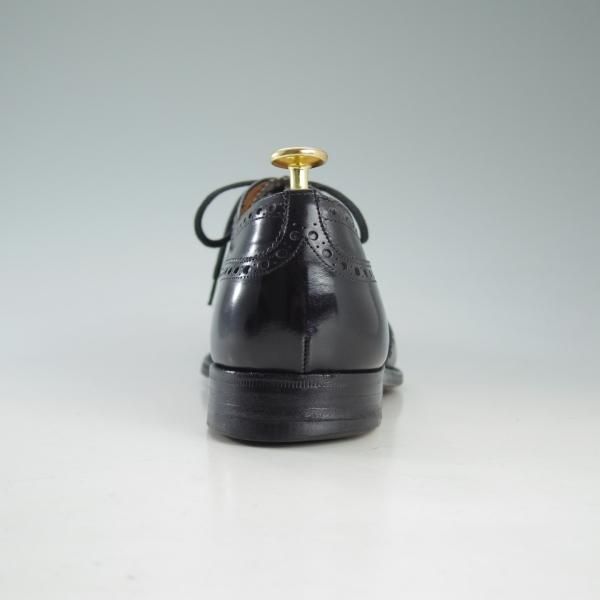 極上★チャーチ 90E/UK9【旧チャーチ★73ラスト/CHETWYND/チェットウィンド】3都市ロゴ/フルブローグ/カーフ/黒/メンズ/Church's★d606