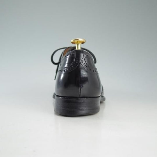 極上★チャーチ 90E/UK9【旧チャーチ★73ラスト/CHETWYND/チェットウィンド】3都市ロゴ/フルブローグ/カーフ/黒/メンズ/Church's★d606