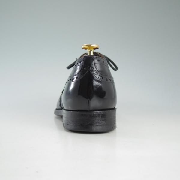 極上★チャーチ 90E/UK9【旧チャーチ★73ラスト/CHETWYND/チェットウィンド】3都市ロゴ/フルブローグ/カーフ/黒/メンズ/Church's★d606