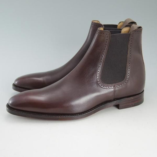 新品★(英)アルフレッドサージェント 7.5EX【貴重★シップス別注/SHIPS】106ラスト/サイドゴア/濃茶/サージェント/Alfred Sargent★d608