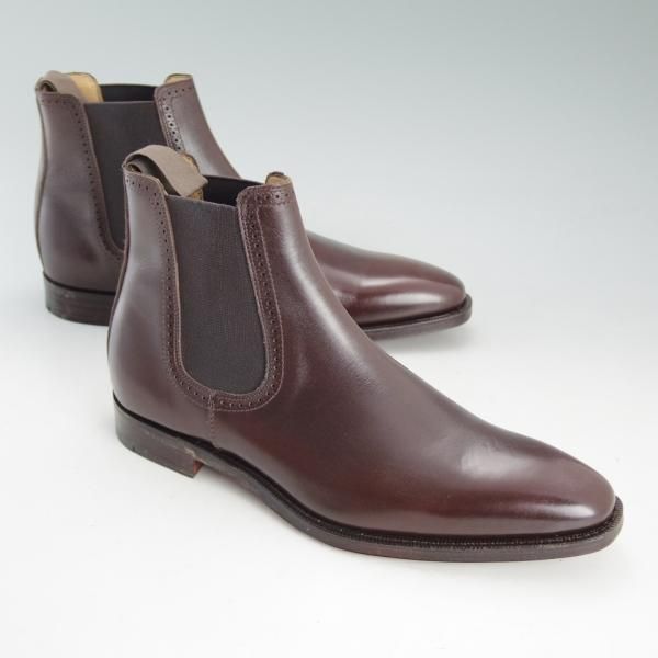 新品★(英)アルフレッドサージェント 7.5EX【貴重★シップス別注/SHIPS】106ラスト/サイドゴア/濃茶/サージェント/Alfred Sargent★d608