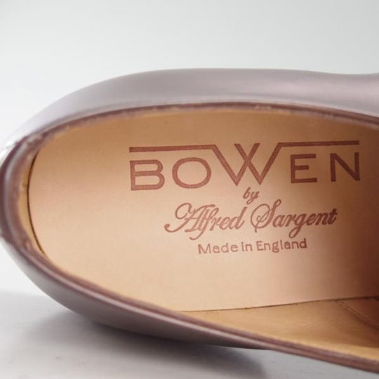 新品★(英)アルフレッドサージェント 7.5F【貴重★(仏)BOWEN別注/ボーウェン】109ラスト/茶/サージェント/Alfred Sargent★d609