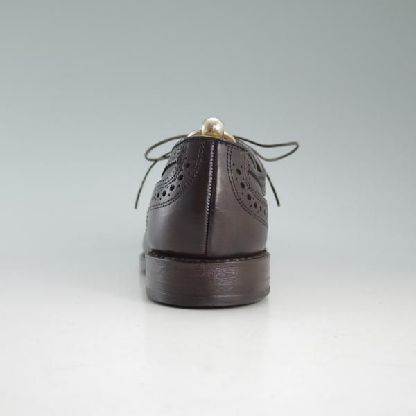 新品★(米)アレンエドモンズ 6D【貴重サイズ★Strand/ストランド】セミブローグ/カーフ/濃茶/メンズ/ALLEN EDMONDS★d610