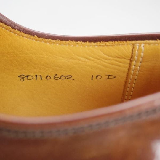 ほぼ未使用★クロケット&ジョーンズ UK9.5/US10D【貴重★ブラウン コードバン/茶】ラルフローレン別注/Ralph Lauren/Crockett&Jones★d611