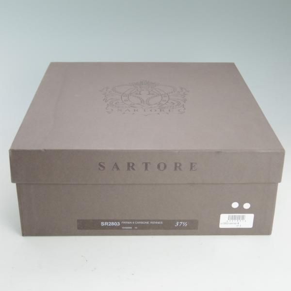 極美品★(仏)サルトル(レディース) SIZE 37.5【★サイドゴアブーツ/PARMAレザー 】SR2803/黒/SARTORE★d612