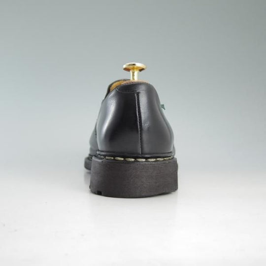 ★パラブーツ SIZE 8.5【★2015年〜展開/PHOTON/フォトン】TEXソール/スリッポン/サイドゴアシューズ/リスレザー/黒/メンズ/Paraboot★d615