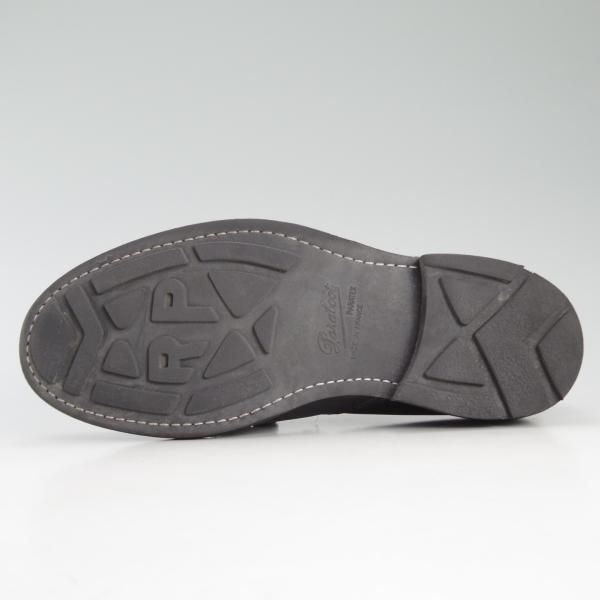 ★パラブーツ SIZE 8.5【★2015年〜展開/PHOTON/フォトン】TEXソール/スリッポン/サイドゴアシューズ/リスレザー/黒/メンズ/Paraboot★d615