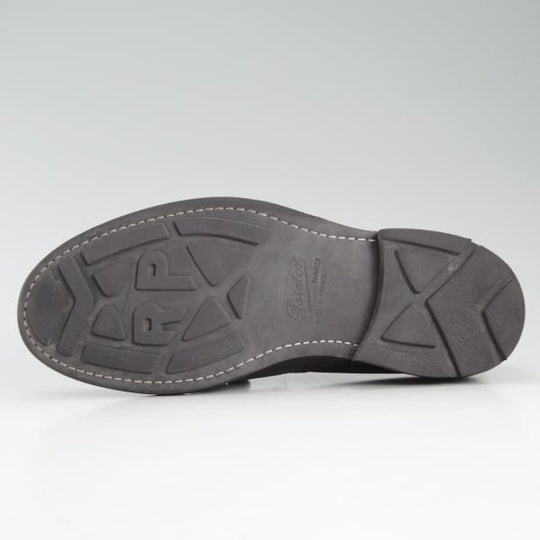 ★パラブーツ SIZE 8.5【★2015年〜展開/PHOTON/フォトン】TEXソール/スリッポン/サイドゴアシューズ/リスレザー/黒/メンズ/Paraboot★d615