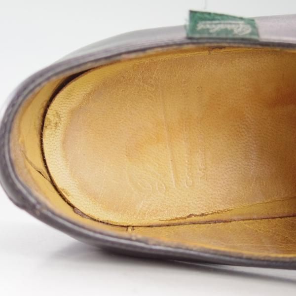 ★パラブーツ SIZE 8.5【★2015年〜展開/PHOTON/フォトン】TEXソール/スリッポン/サイドゴアシューズ/リスレザー/黒/メンズ/Paraboot★d615