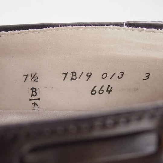 極美品★オールデン 7.5D【定価￥133,920-★コードバン仕様/タッセルローファー】664/アバディーンラスト/黒/メンズ/Alden★d616