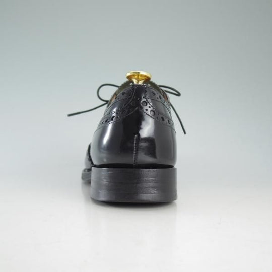 極上★チャーチ 60F/UK6【定価￥89,640-★バーウッド/BURWOOD】81ラスト/ポリッシュドバインダーカーフ/黒/メンズ/Church's★d618