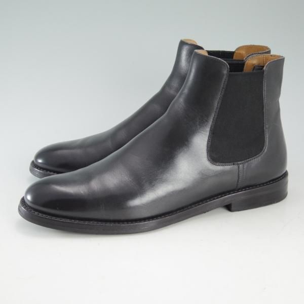 美品★チャーチ(レディース) SIZE 38【貴重★ナチュラルカーフ/MONMOUTH WG】サイドゴアブーツ/黒/8744-26/Church's★d619