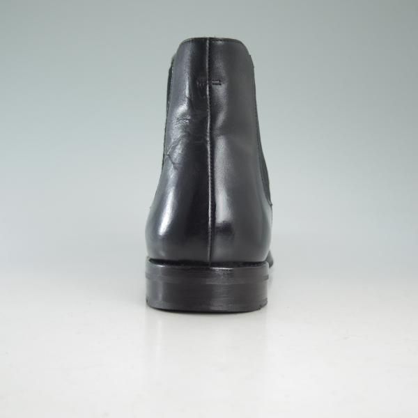 美品★チャーチ(レディース) SIZE 38【貴重★ナチュラルカーフ/MONMOUTH WG】サイドゴアブーツ/黒/8744-26/Church's★d619