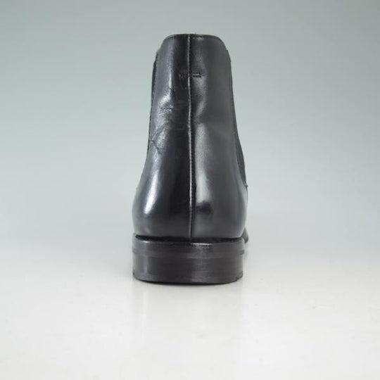 美品★チャーチ(レディース) SIZE 38【貴重★ナチュラルカーフ/MONMOUTH WG】サイドゴアブーツ/黒/8744-26/Church's★d619
