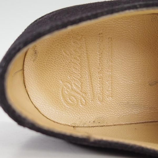 極美品★パラブーツ SIZE 6【貴重★スエード/WILLIAM/ウィリアム】ダブルモンク/マルシェソール/黒/メンズ/Paraboot★d621